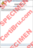 specimen exemple certificat peb